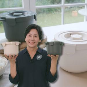 저당밥솥 BNS 칼로바이트 혈당관리 저탄수화물 전자레인지 소형 밥솥