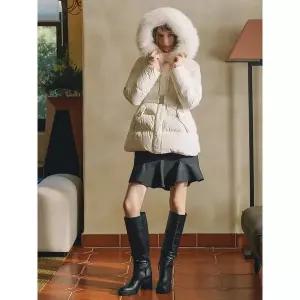 [올리브데올리브](김해점)자카드 변형 훌 미니 스커트 OW4WSA31