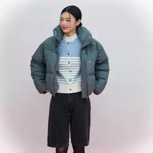 [LAP](마산점)(덕) 하이넥 드로우 스트링 다운 점퍼 AQ4PDB60