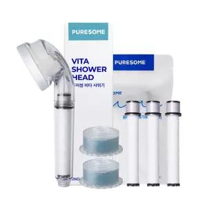 [6개월세트] 비타샤워기+필터1팩+비타필터퍼시픽2개