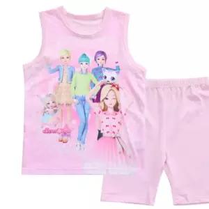 [레노마 이너웨어]시크릿쥬쥬 여아 리카 민소매 상하복 YB1EW06919_HDD