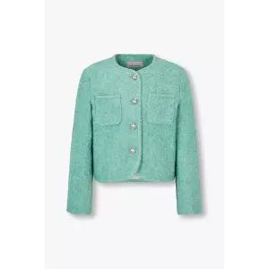 [VOV](김해점)신세계 대전 단독!![[VOV]  아웃 포켓 트위드 크롭 자켓 7155110001