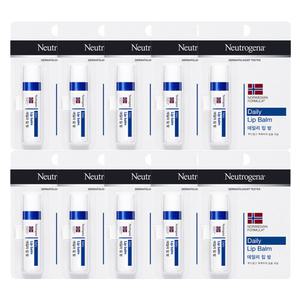 뉴트로지나 데일리 립밤 4g X10개