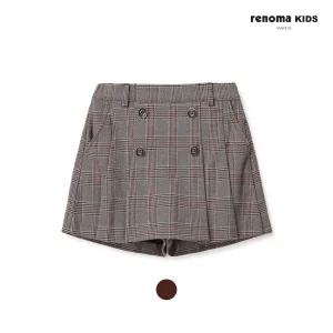 [레노마키즈] R2342P212(여아3.5부모직체크치마바지)