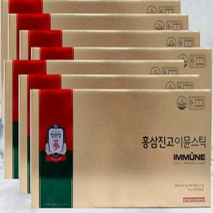 정관장 홍삼진고 이뮨스틱  30포 7박스 농축액 추석 명절 효도 선물