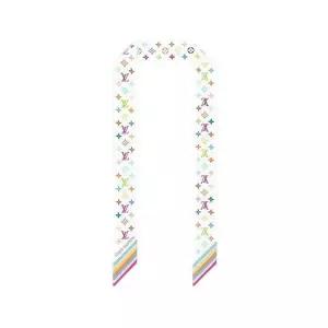 [LOUIS VUITTON][명품] 루이비통 무라카미 다카시 에디션 멀티컬러 BB 방도 스카프