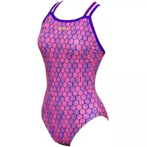 티에스나인 여자 실내 수영복 원피스 강습용 스윔웨어 씨메이드 핑크