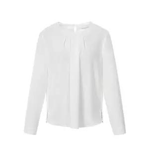 [비지트인뉴욕]넥 핀턱 블라우스 VA3TS90 _P360784978