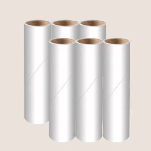 24cm 돌돌이 테이프 클리너 사선컷팅 대형 리필6개