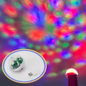 미러볼 미니 USB미러볼 휴대용 USB (WFGTGVV)