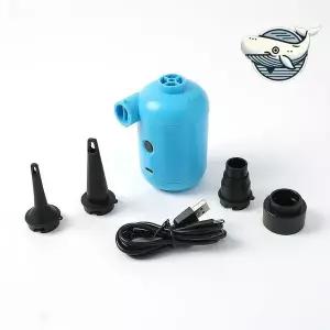 [하프클럽/알티피아]연결 블루 미니 에어펌프 강력 타이어 공기주입