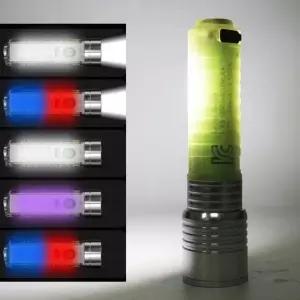 고품질 세트 바이크 7500루멘 5400배터리팩 해루질 LED써치라 (WFH202L)