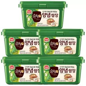 사조 해표 순창궁 12가지 양념쌈장 1kg x 5개 / 장류