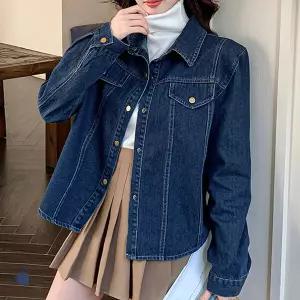 [카라] KARRA 빈티지스냅데님자켓_A5S0451