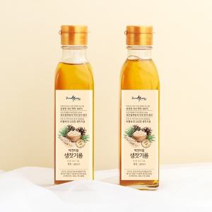 국산 저온압착 생 잣기름180ml 잣 오일 견과류