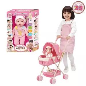 [아기인형코코]방귀뀌고 울고웃는 내동생 코코+코코인형유모차 SET