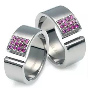 T-356 CO 티타늄 커플링 반지 이니셜무료 무료배송 맞춤제작 평생AS