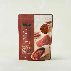 [피코크] 씻어나온 국산 고춧가루 200g