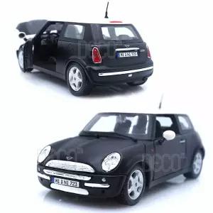 마이스토 1:24 미니쿠퍼 무광블랙 미니카 다이캐스트