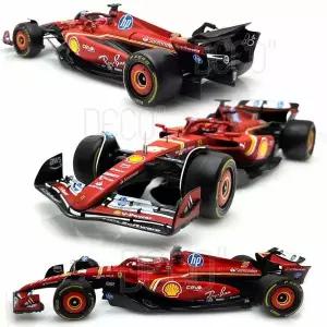브라고 1:18 페라리 SF24 샤를 르클레르 레이싱 받침대 미