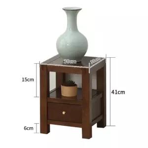 화분 서랍형 월넛 41cm 진열대 원목 (WFHJM1K)