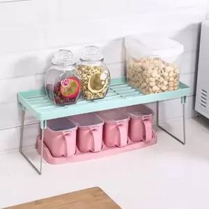 리빙홈 주방 양념선반 미니 양념통정리대 접이식 (WFHJG2M)