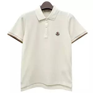[명품] 25SS 여성 코튼 피케 폴로 반팔티 화이트 8A00001 84720 034