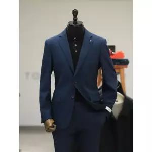 [갤러리아] BON S/S 그린 옴브레 모폴리 5:5 슬림핏 스판 슈트 BN4SJA026