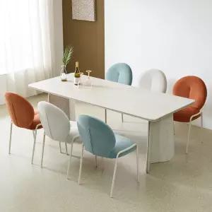 스코나 부에나 스톤 마블 포세린 세라믹 6인 식탁세트(의자6개) 200cm