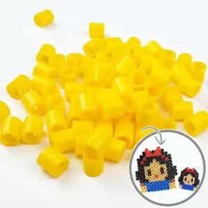 노란색 단품 공예 젤리빅비즈 500P젤리비즈 (WFGU66K)