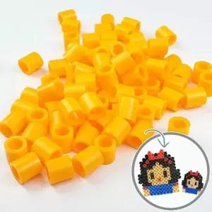 공예 젤리빅비즈 주황색 500P 단품젤리비즈 (WFGU66I)