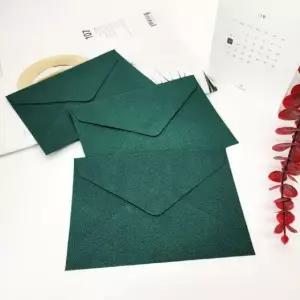 청첩장 편지봉투 다크그린 고급 1P 봉투 (WFGT9D4)