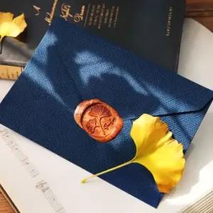 봉투 1P 편지봉투 청첩장 고급 네이비 (WFGT9D0)