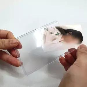 포토카드 카드슬리브 5P 보호필름 탑꾸 슬리브 블루 (WFGTDZJ)