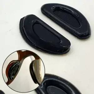 코패드 붙이는 안경코받침 블랙 10P 실리콘 실리콘코 (WFGTE25)