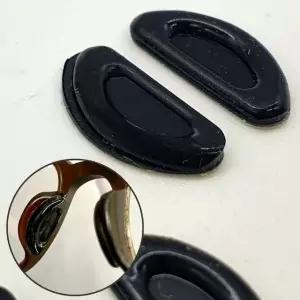 코패드 붙이는 안경코받침 블랙 10P 실리콘 실리콘코 (WFGTE25)