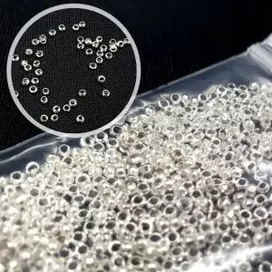 2.5mm 실버 공예부자재 누름볼 비드팁 (WFGTFKJ)