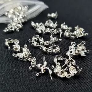 공예부자재 누름볼 실버 올챙이캡 (WFGTFJS)