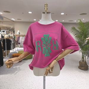 [대구백화점] [에잇컨셉]컬러 발포포인트 베르 반팔티셔츠(C24G1FTS008)