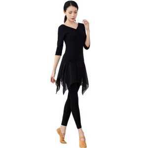성인발레복 빅사이즈 무용복 라인댄스 발레복 연습복 폴댄스 의상