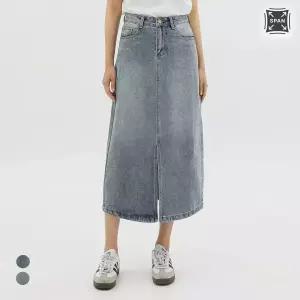 화세 (77까지)심플슬릿라인데님스커트_HB5SSK003A