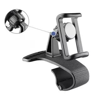 차량용 360도 회전 클램프 2in1 대쉬보드 주차 번호판 차량용휴대폰거치대