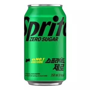 [코카콜라] 스프라이트 제로 350ml x 24캔