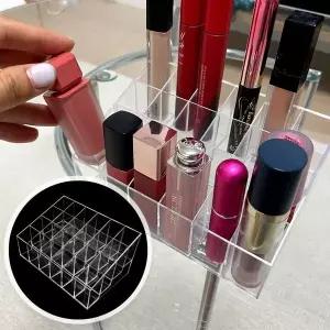 투명 아크릴 24구 립스틱 정리대 WFIEQMY