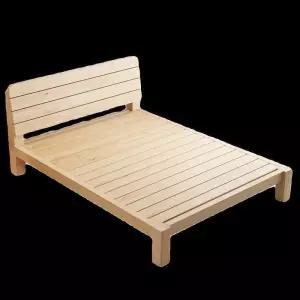 편백나무 침대프레임 조립식 원목 침대 통기성 낮은