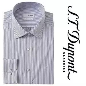 [갤러리아] [듀퐁]25년F/W(슬림핏)구김없는 핀스트라이프셔츠 SE5FM22LS929SBU  A