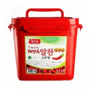 해찬들 태양초 알찬고추장6.5K 1개