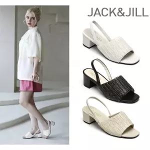 [잭앤질]잭앤질 내추럴 라탄 밴딩스트랩 샌들(JB3345)