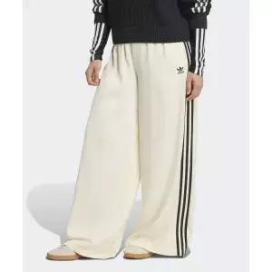 [아디다스]새틴 와이드 레그 트랙 팬츠 크림화이트 블랙 144532139