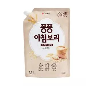 퐁퐁 아침보리 주방세제 1.2L 친환경주방세제 주방세제리필 설거지세제 1종주방세제